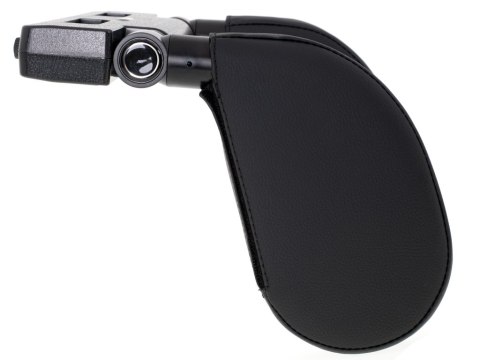 Zagłówek samochodowy poduszka podróżna oparcie na głowę szyje do samochodu regulowane czarny