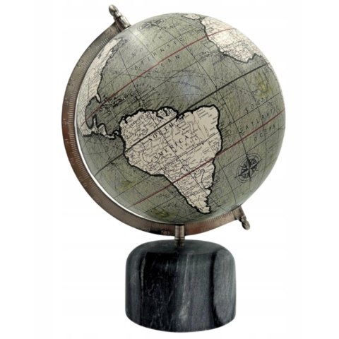 Globus Dekoracyjny na Kamiennej Podstawie 30cm - GLB-68
