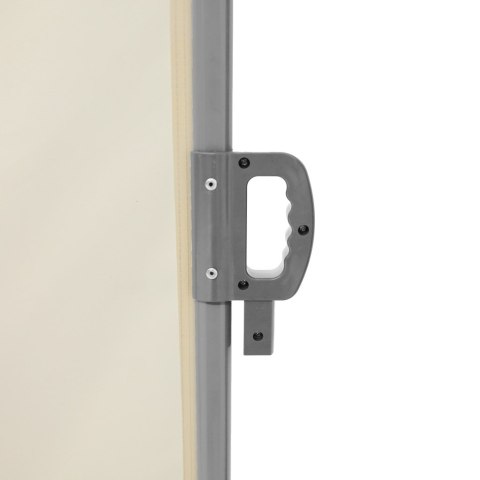 Markiza narożna boczna tarasowa LUARO parawan zwijany 180 x 620 cm beżowy