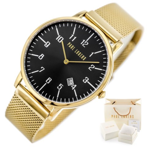 ZEGAREK DAMSKI PAUL LORENS - PL11503B-1D1 (zg510d) + BOX