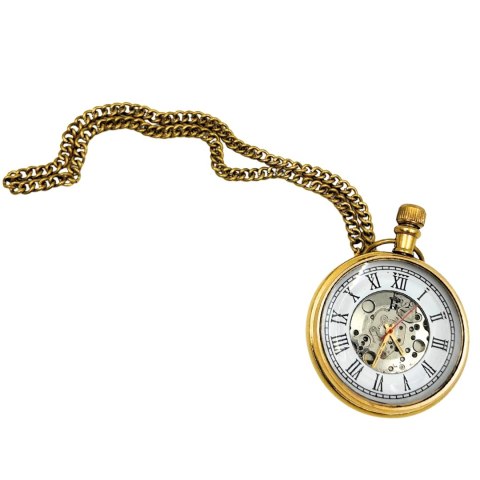 Zegarek Mechaniczny Kieszonkowy Retro - na łańcuszku - WDMA