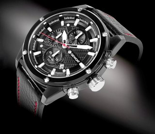 Zegarek Męski Giewont Chronograph Sapphire Czarny GW8810-A1
