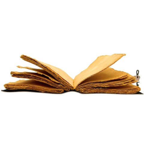 Notes Skórzany Retro z Fazami Księżyca - skóra kozia, 200 stron, papier 150 GSM - H080