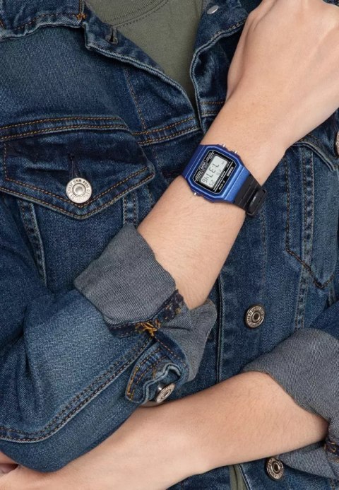 ZEGAREK MĘSKI CASIO F-91WM-2ADF (zd102e) + BOX