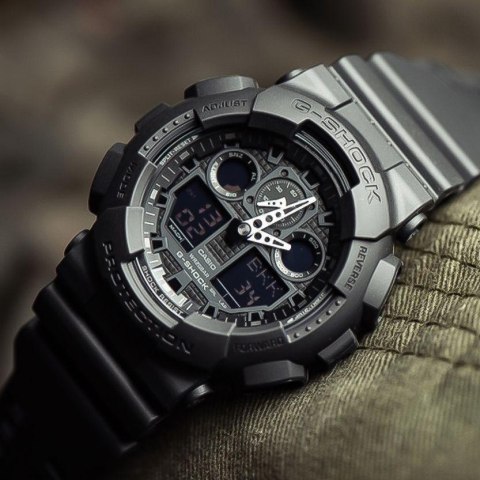 ZEGAREK MĘSKI CASIO G-SHOCK GA-100-1A1ER (zd135a) + BOX