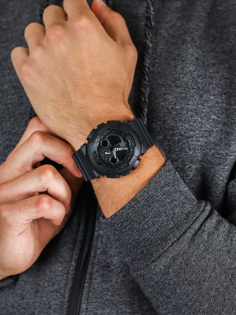 ZEGAREK MĘSKI CASIO G-SHOCK GA-100-1A1ER (zd135a) + BOX